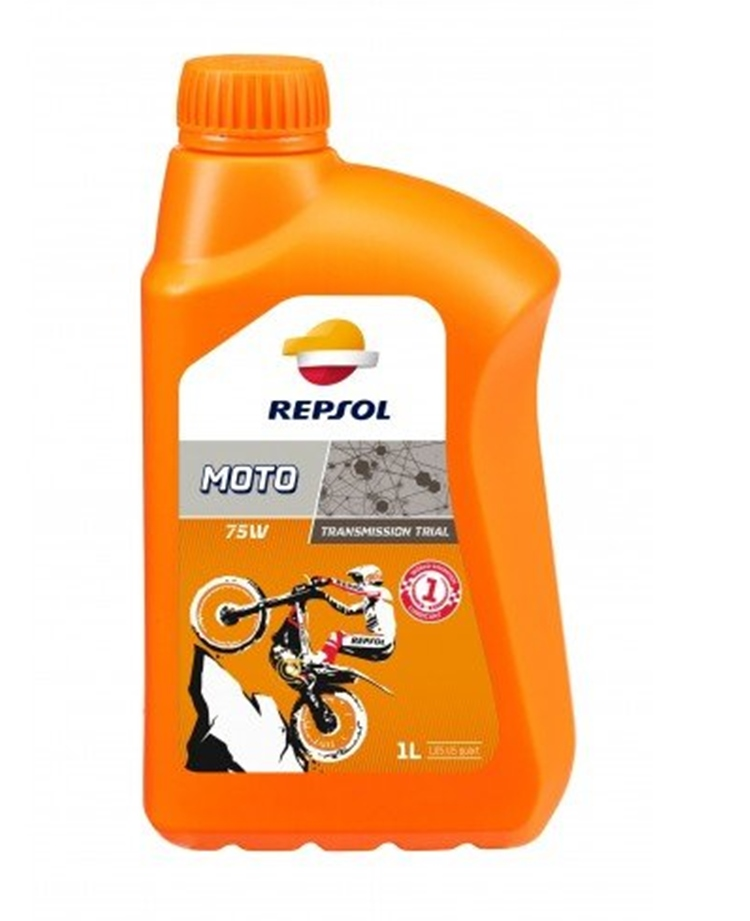 ACEITE REPSOL MOTO TRANSMISSIONS TRIAL 75W 1L